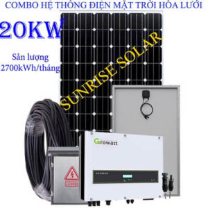 Hệ thống Điện mặt trời 20 kWp