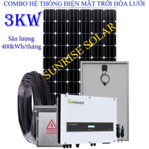 Điện mặt trời 3kW