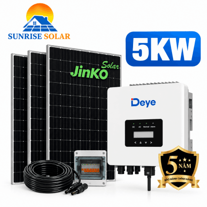 Hệ thống điện mặt trời 5kw