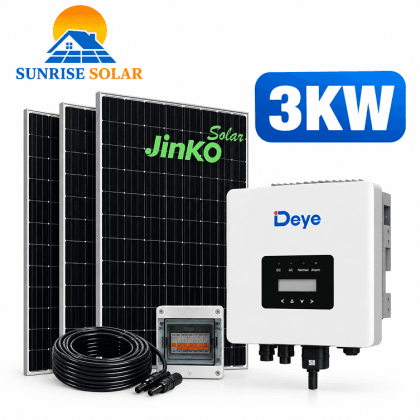 Hệ thống Điện Mặt Trời Hoà Lưới 3 kW