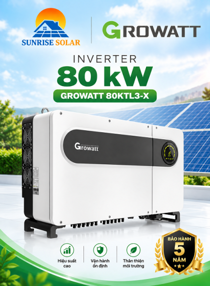 Inverter Growatt 80kW MAX 80KTL3