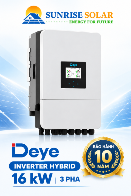 Inverter Deye Hybrid 16 kW 3 pha