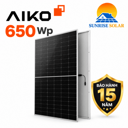 Tấm pin mặt trời Aiko 650Wp