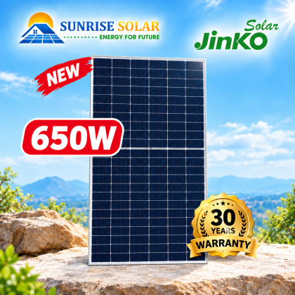 tấm pin Jinko 650W